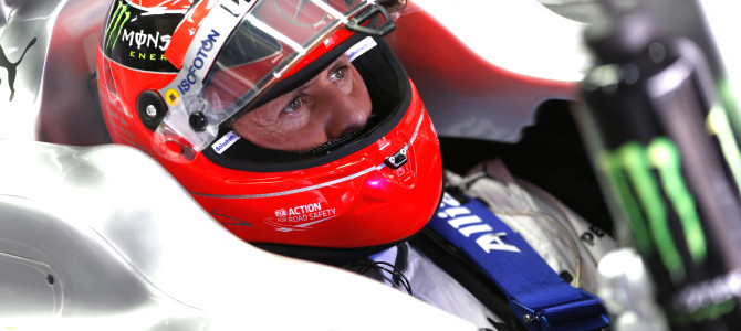 シューマッハー 意識回復し退院