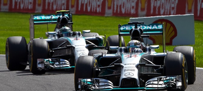 2014 Rd.12 ベルギーGP観戦記 調子に乗れないハミルトン