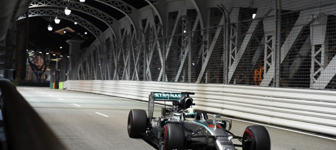 2014 Rd.14 シンガポールGP観戦記 実力で勝利を引き寄せたハミルトン