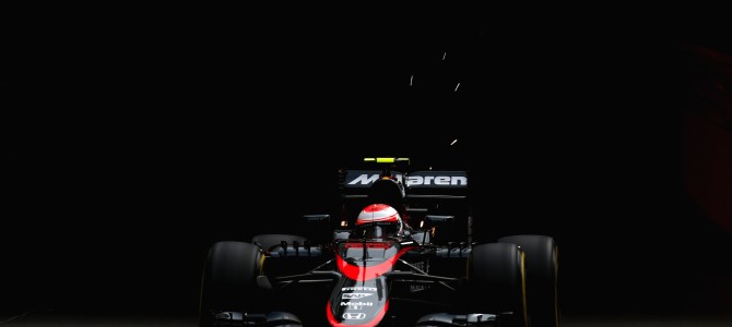 バトンがマクラーレン・ホンダ初入賞 バトンがマクラーレン・ホンダ初入賞