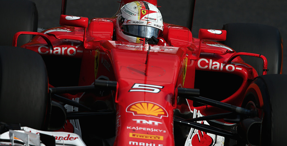 2位を失ったベッテル 2位を失ったベッテル