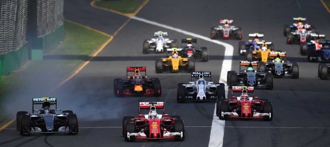 2016 Rd.1 オーストラリアGP レース中断で明暗別れたフェラーリとメルセデス