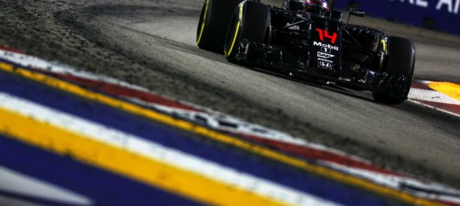 アロンソ素晴らしい走りで7位 アロンソ素晴らしい走りで7位