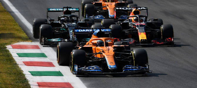 オレンジフィーバー リカルドの復活 イタリアＧＰ観戦記