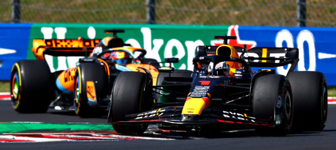 記録破りのマックスと熾烈な表彰台争い ハンガリーGP観戦記 記録破りのマックスと熾烈な表彰台争い ハンガリーGP観戦記