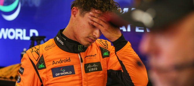 ノリスを襲った予選の悲劇:F1の安全システムとバクー市街地コースの課題 ノリスを襲った予選の悲劇:F1の安全システムとバクー市街地コースの課題