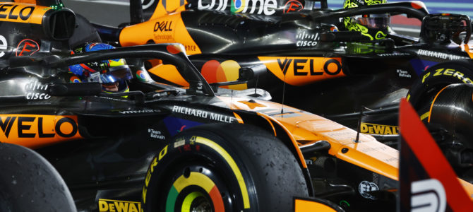 マクラーレン1−2からのフェルスタッペン 逆襲のポール:タイヤから見るカタールGP スプリント決勝と予選振り返り マクラーレン1−2からのフェルスタッペン 逆襲のポール:タイヤから見るカタールGP スプリント決勝と予選振り返り