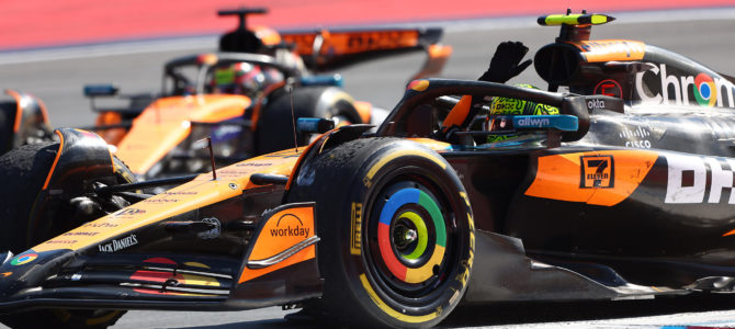 意味のある勝利──ノリスが“焦げつくような20周”を耐え抜いた日_オーストリアGP観戦記 意味のある勝利──ノリスが“焦げつくような20周”を耐え抜いた日_オーストリアGP観戦記