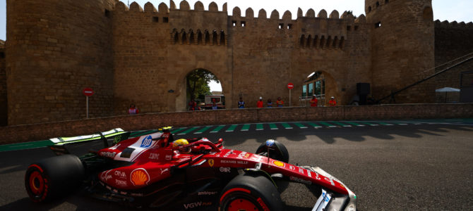 ハミルトン最速、ノリス痛恨のクラッシュ：アゼルバイジャンGP金曜走行レビュー